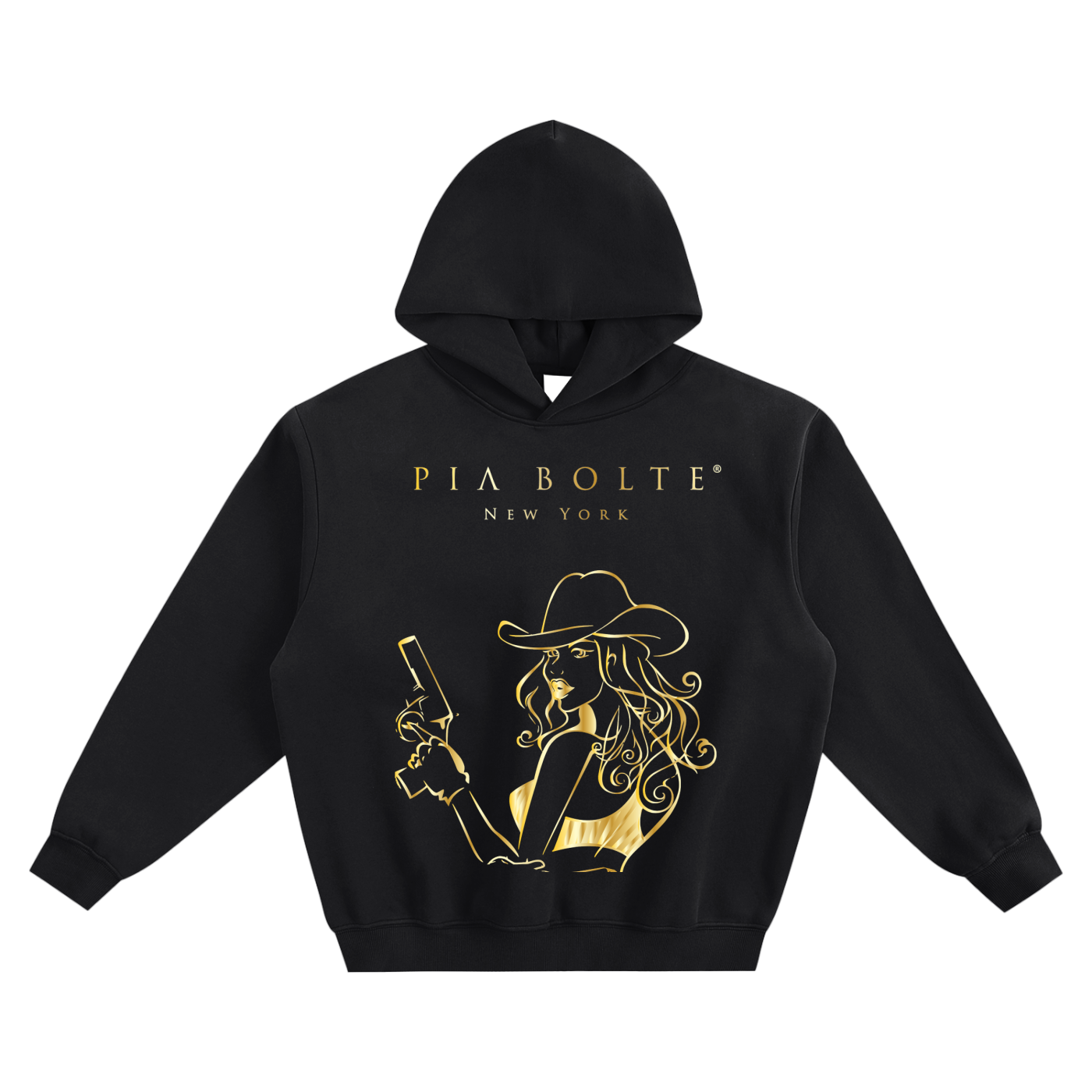 PIA BOLTE® Hoodie - Golden Cowgirl