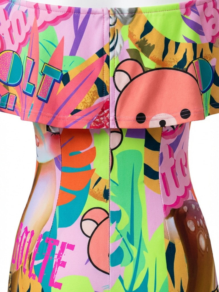 PIA BOLTE® Kleid - Miami colorful👌👌👌