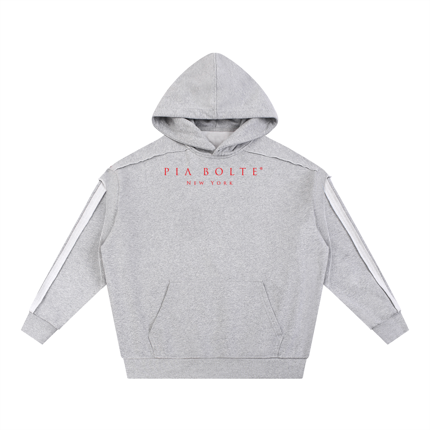 PIA BOLTE® Hoodie - Grey Tiger