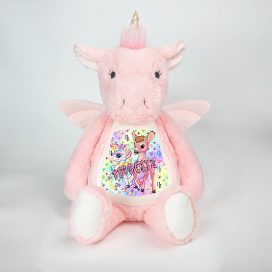 PIA BOLTE® Pink Dream Unicorn – Soft Icon Plush 🧸 - PIA BOLTE® COUTURE