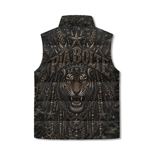 PIA BOLTE® DARK WILD TIGER FREEDOM ROCKSTAR STATEMENT VEST