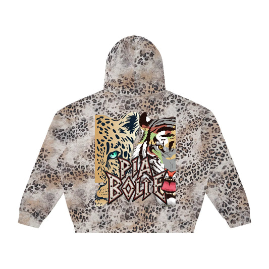 PIA BOLTE® 1977 Leopard Zip Hoodie unisex
