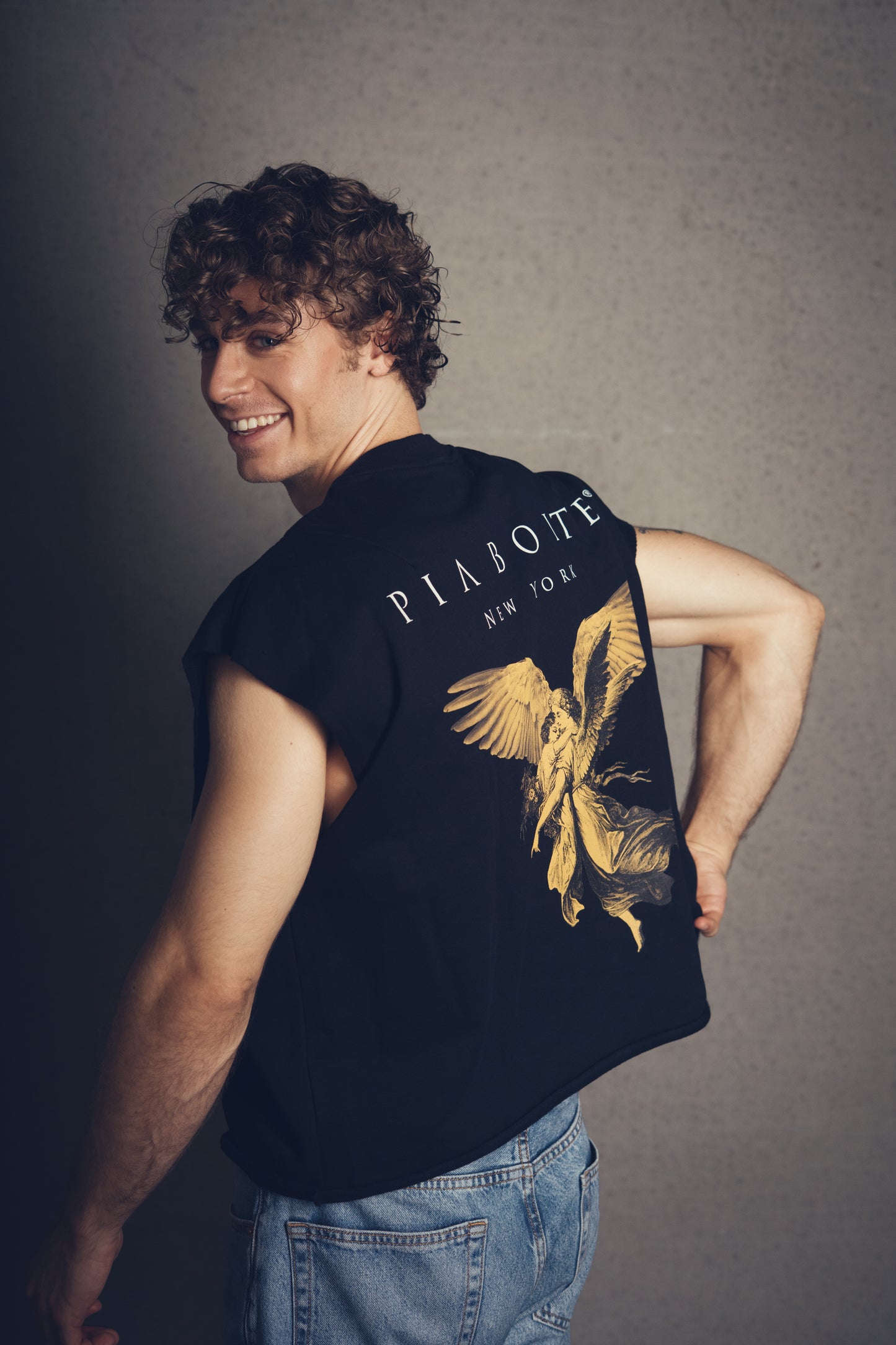 Boxy Tank Top New York Angel ᴸᴵᴹᴵᵀᴱᴰ