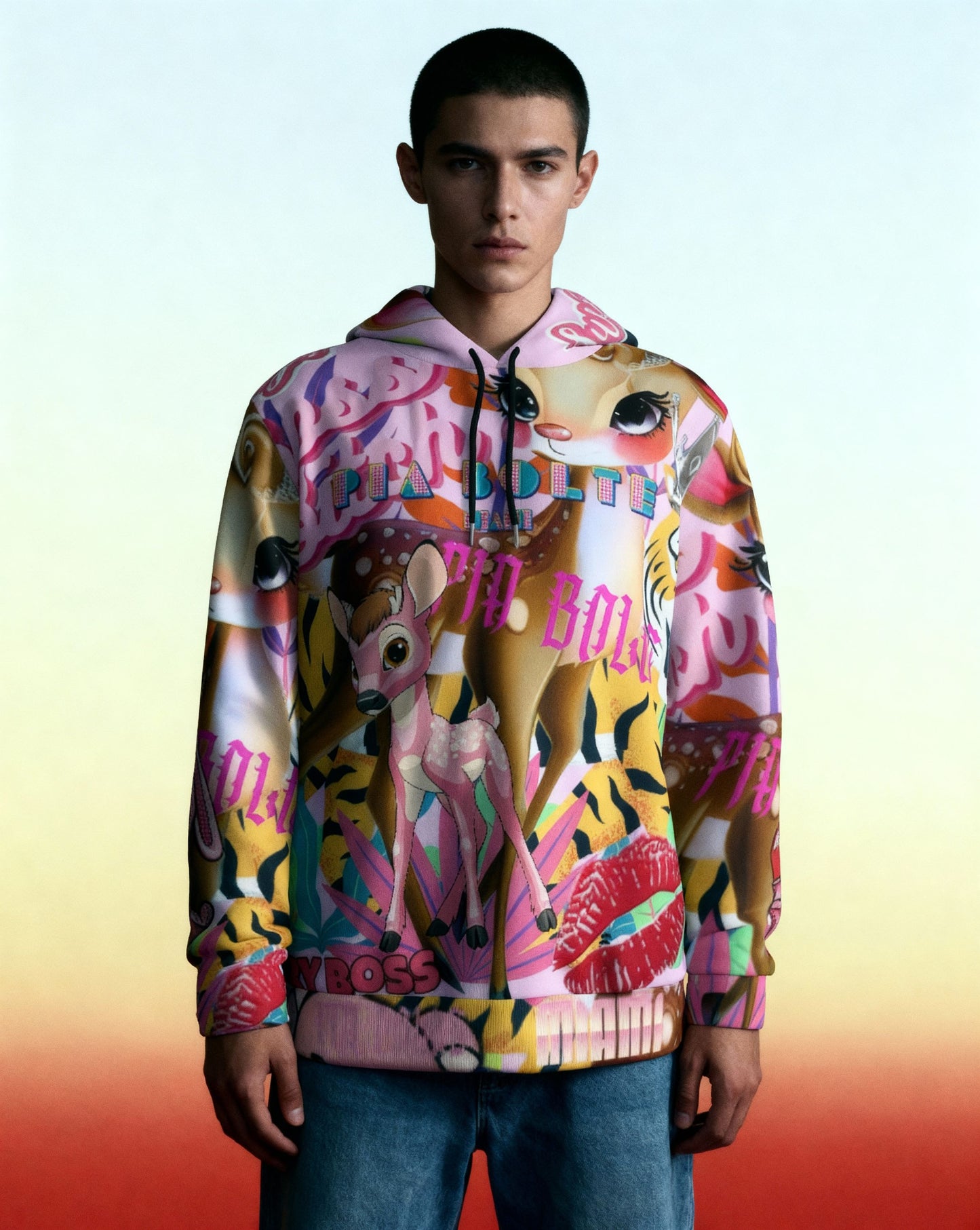 Pullover Hoodie sweet Bambii kiss👌👌👌