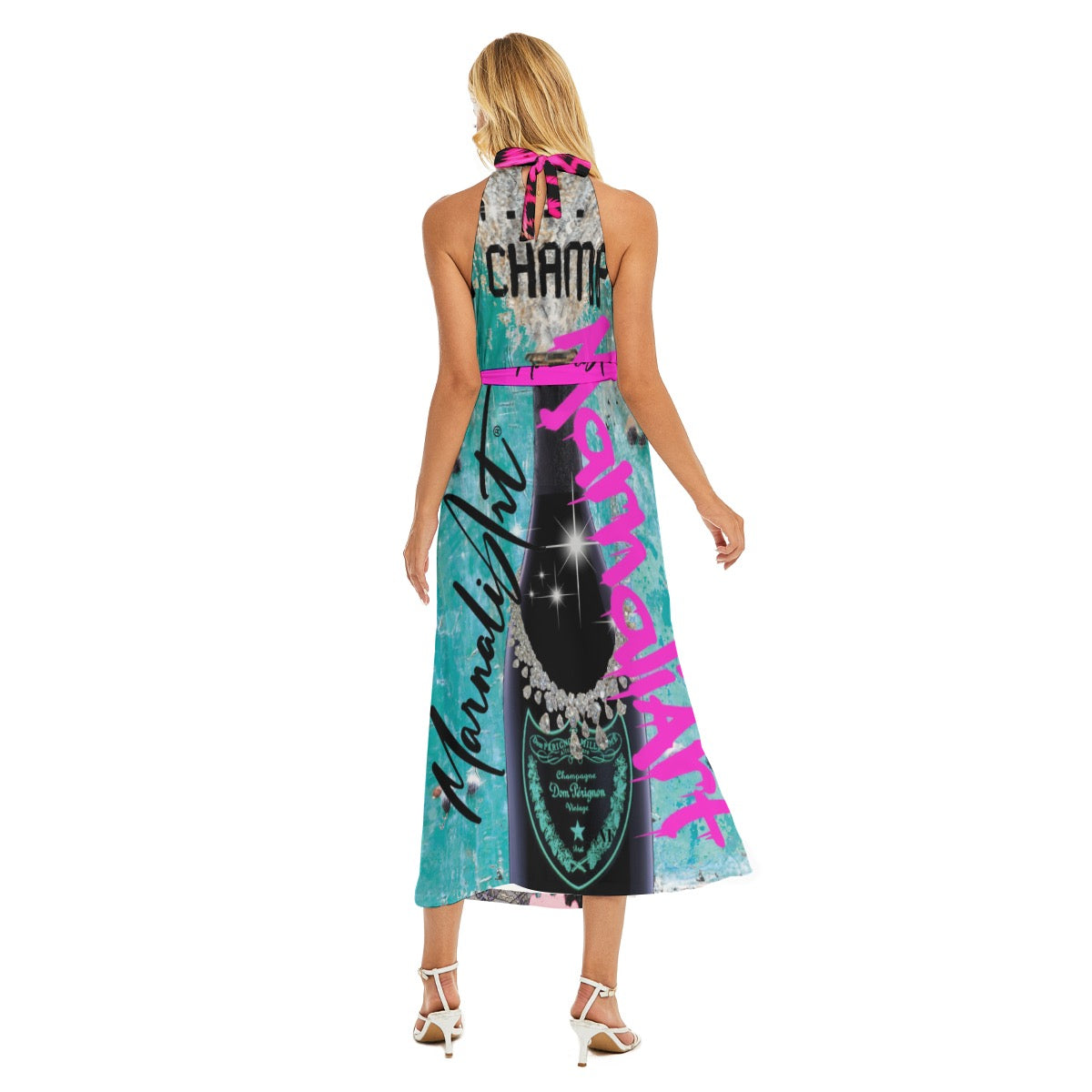 PIA BOLTE® Kleid - Pink Marnali Art