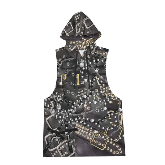 PIA BOLTE® ROCKSTAR PERFORMANCE SET – Men’s Sleeveless Hoodie & Shorts - PIA BOLTE® COUTURE