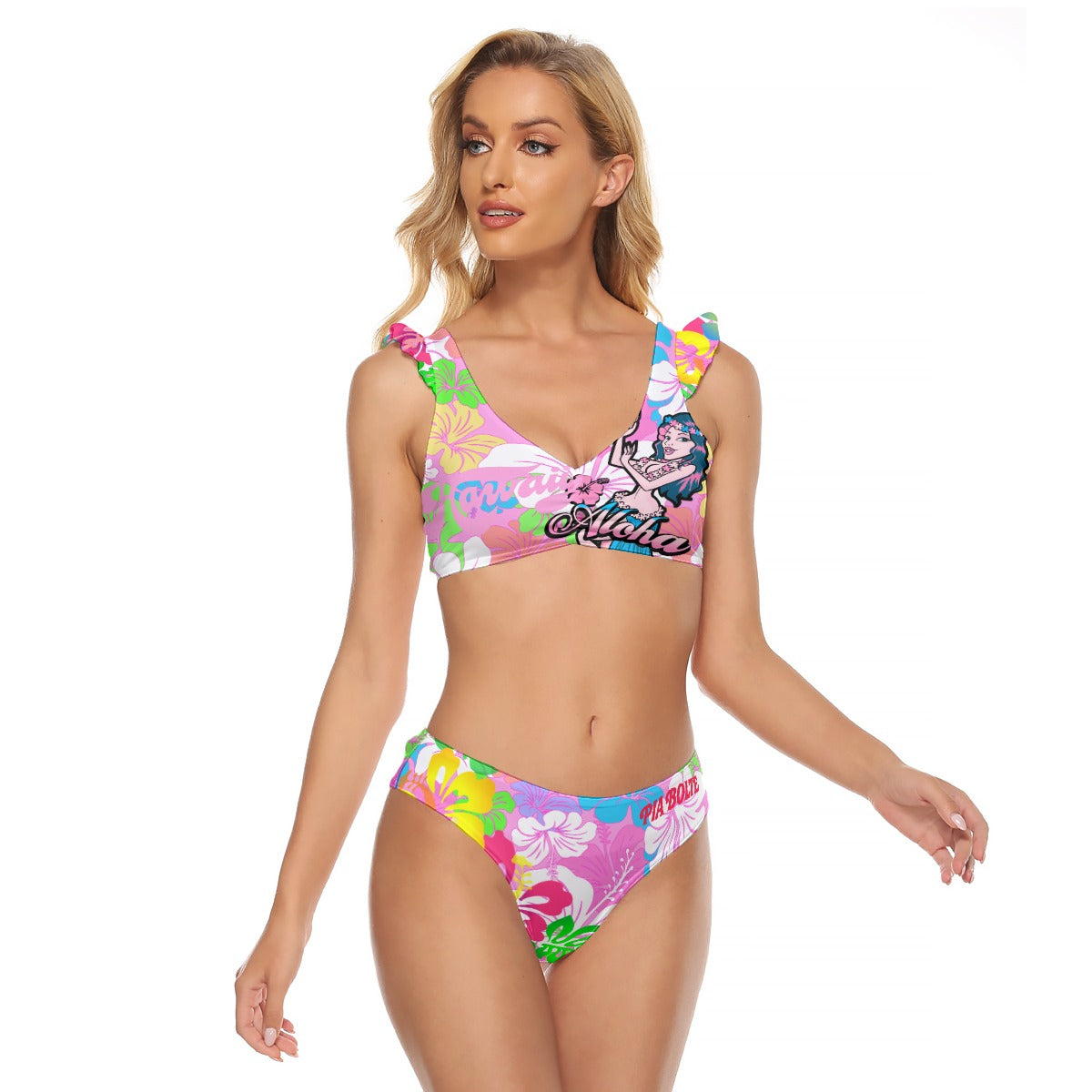 PIA BOLTE® Bikini Swimsuit Aloha Flower Power