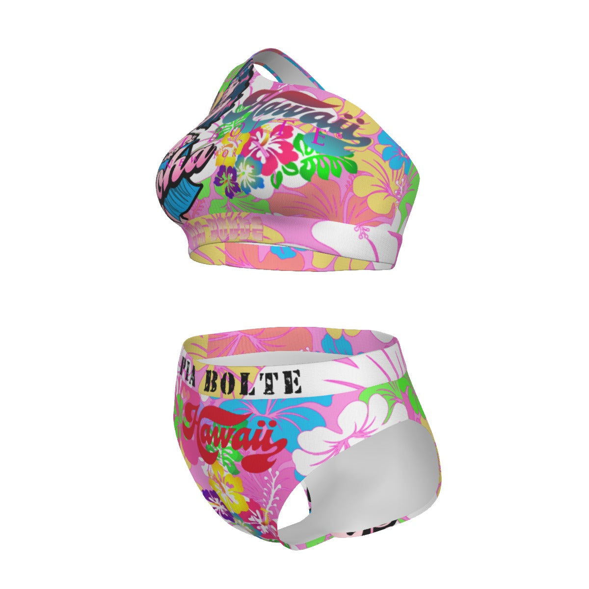 PIA BOLTE® Bikini - Aloha Hawaii (One Shoulder Edition)