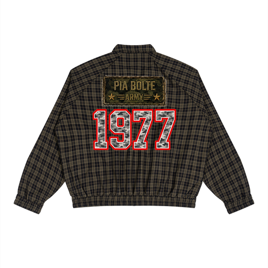 PIA BOLTE® Grunge Tartan Zip Jacket unisex