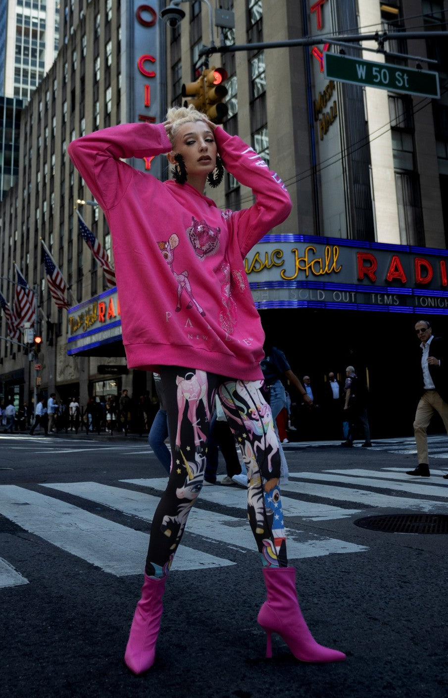 Hoodie Strass Stones NYFW25