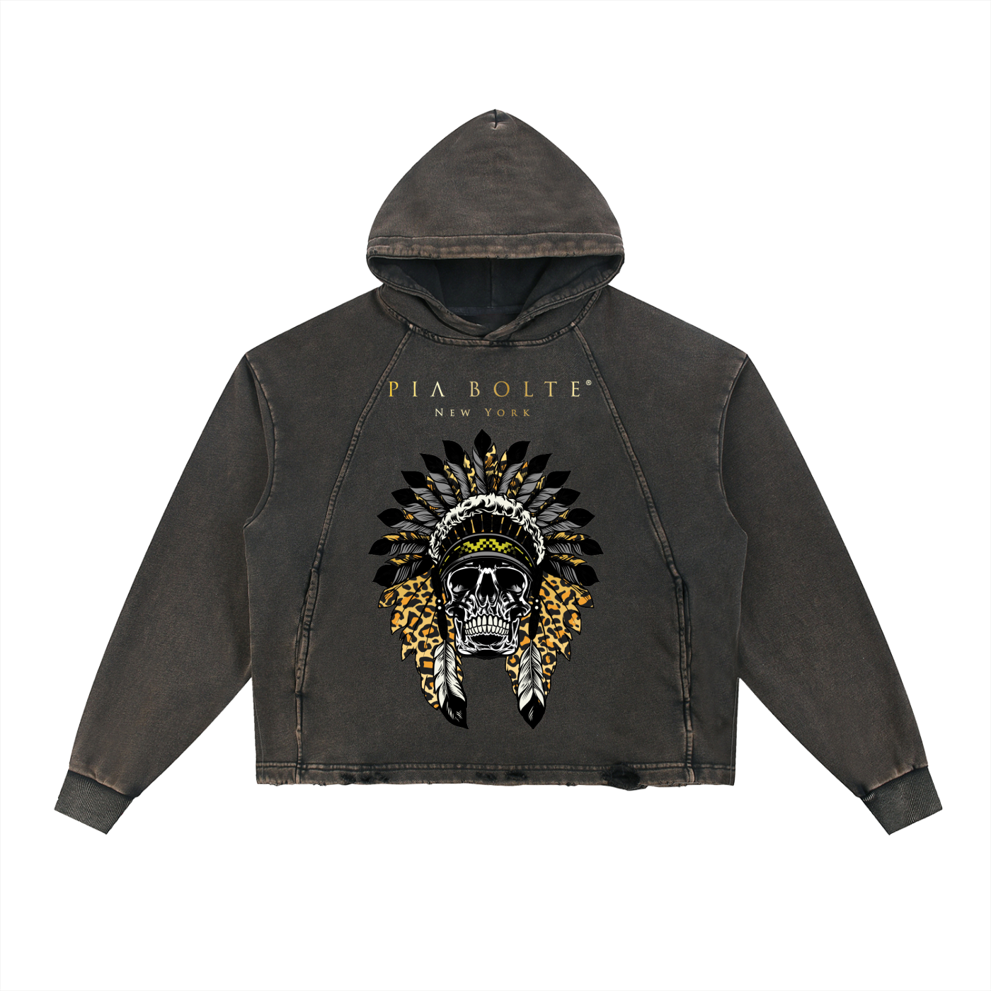 PIA BOLTE® Hoodie - Indian Skull