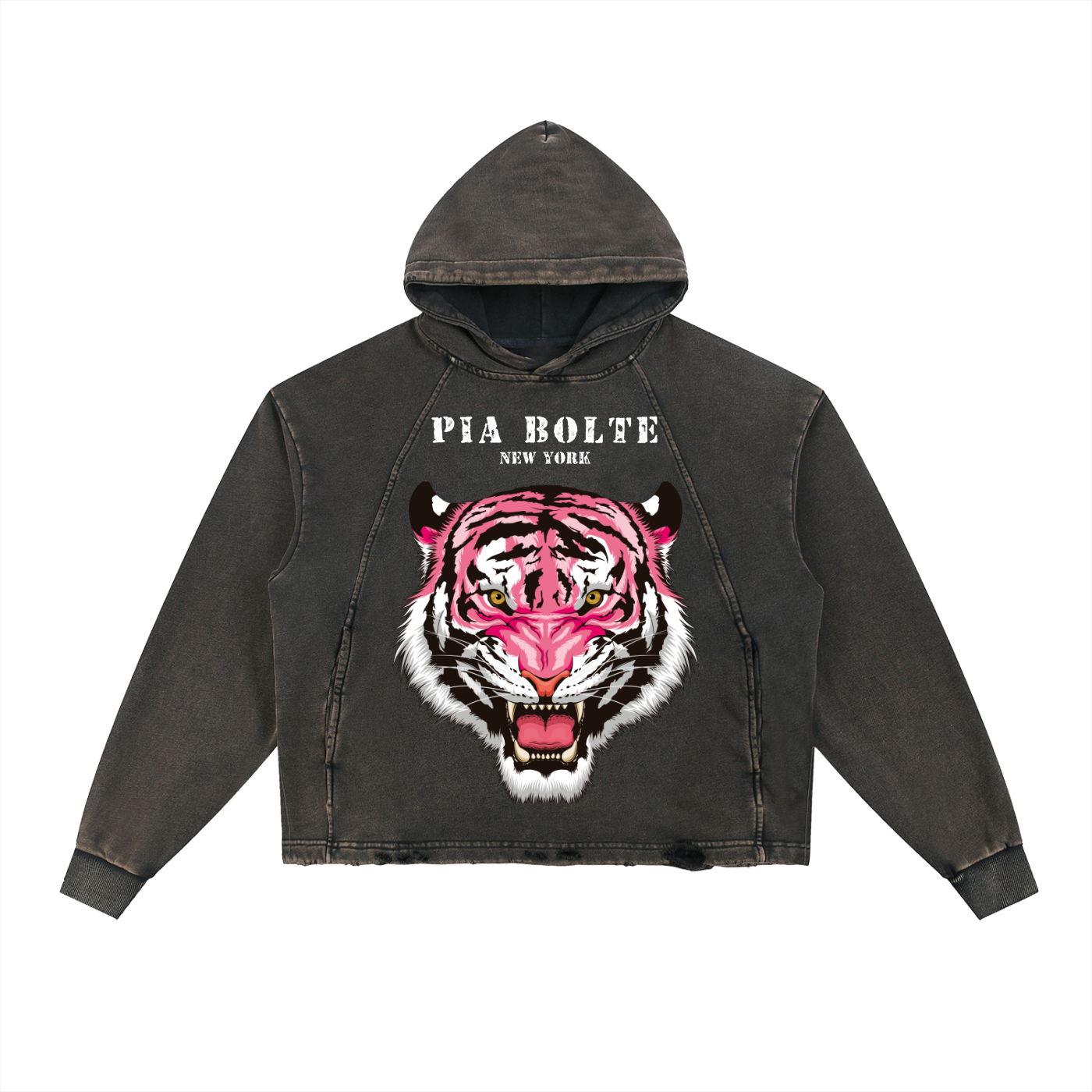 PIA BOLTE® Hoodie - Pink Tiger