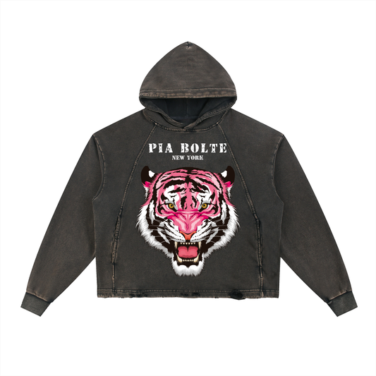 PIA BOLTE® Hoodie - Pink Tiger