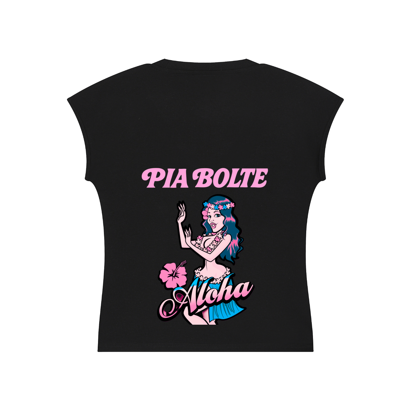 Crop Shirt Aloha Girl