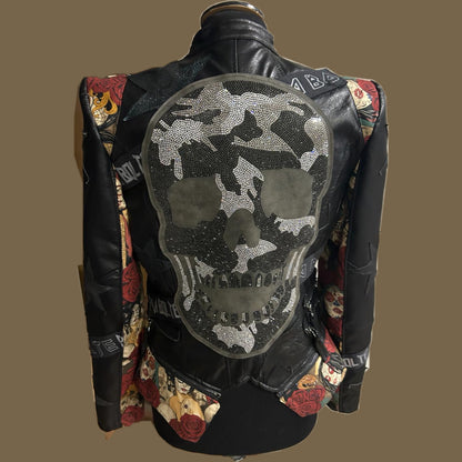 Jacket camouflage skull