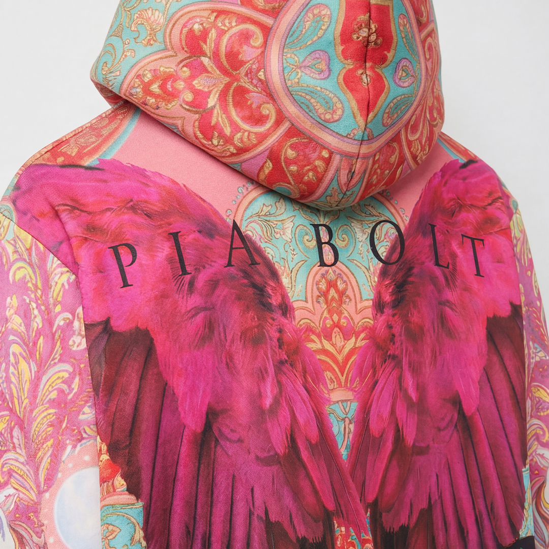 PIA BOLTE® Hoodie - New York wings butterfly
