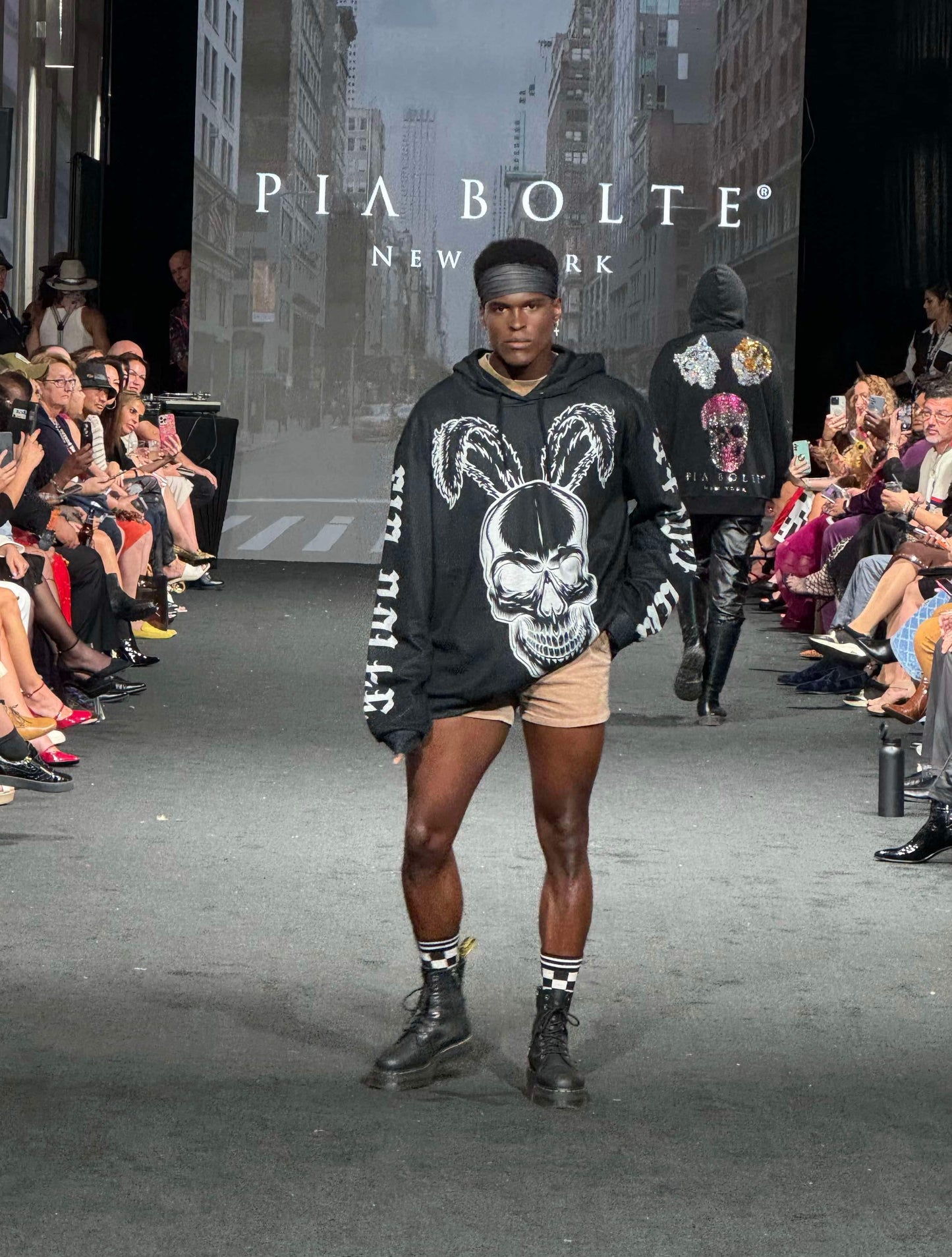 Hoodie Streetstyle Black skull with Angel ᴸᴵᴹᴵᵀᴱᴰ ᴱᴰᴵᵀᴵᴼᴺ