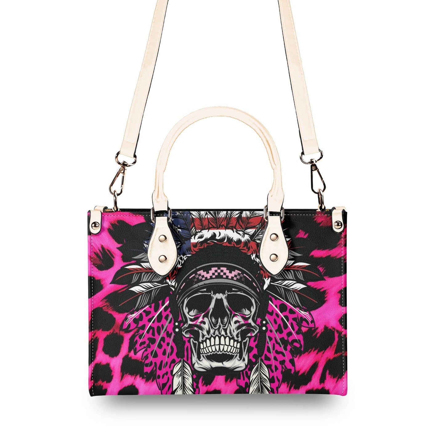PIA BOLTE® Tasche - Skull Indianer New York ᴸᴵᴹᴵᵀᴱᴰ