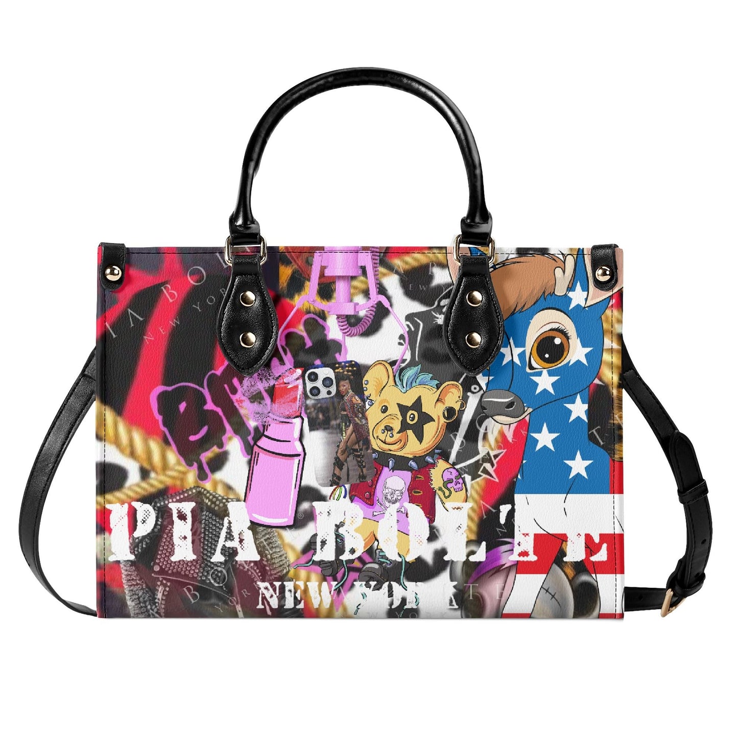 PIA BOLTE® Tasche - New York Bambii Lipstick ᴸᴵᴹᴵᵀᴱᴰ