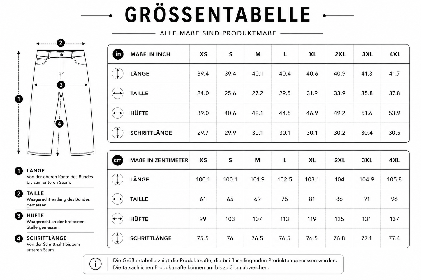 PIA BOLTE® Royal Rebel Palazzo Hose – Luxury Statement Edition
