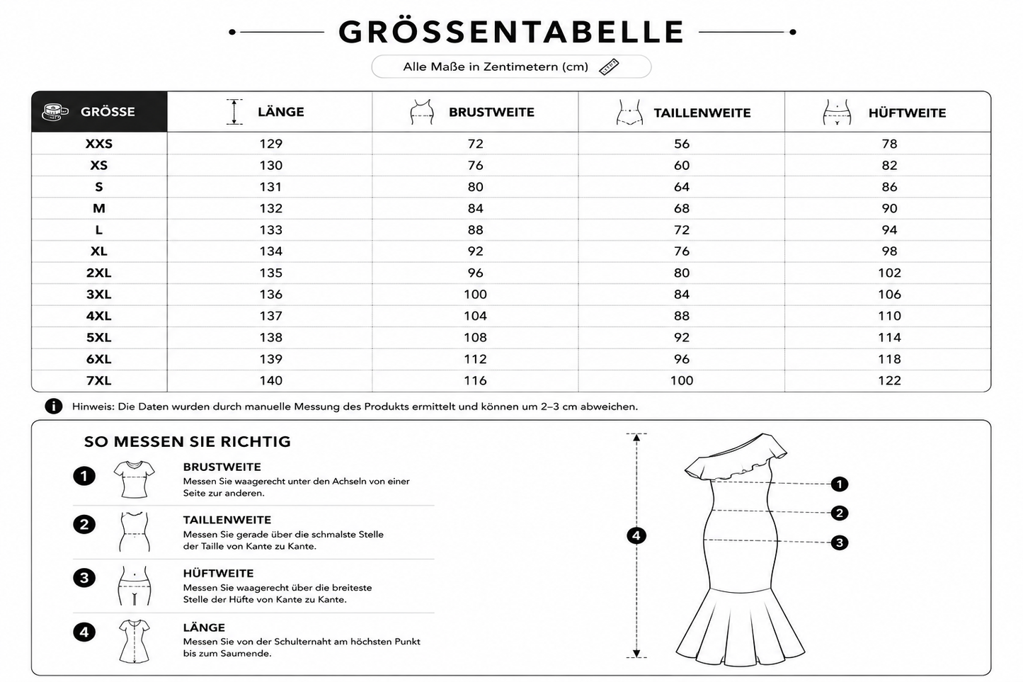 PIA BOLTE® Kleid - Barbieee Marnali Art - PIA BOLTE® COUTURE