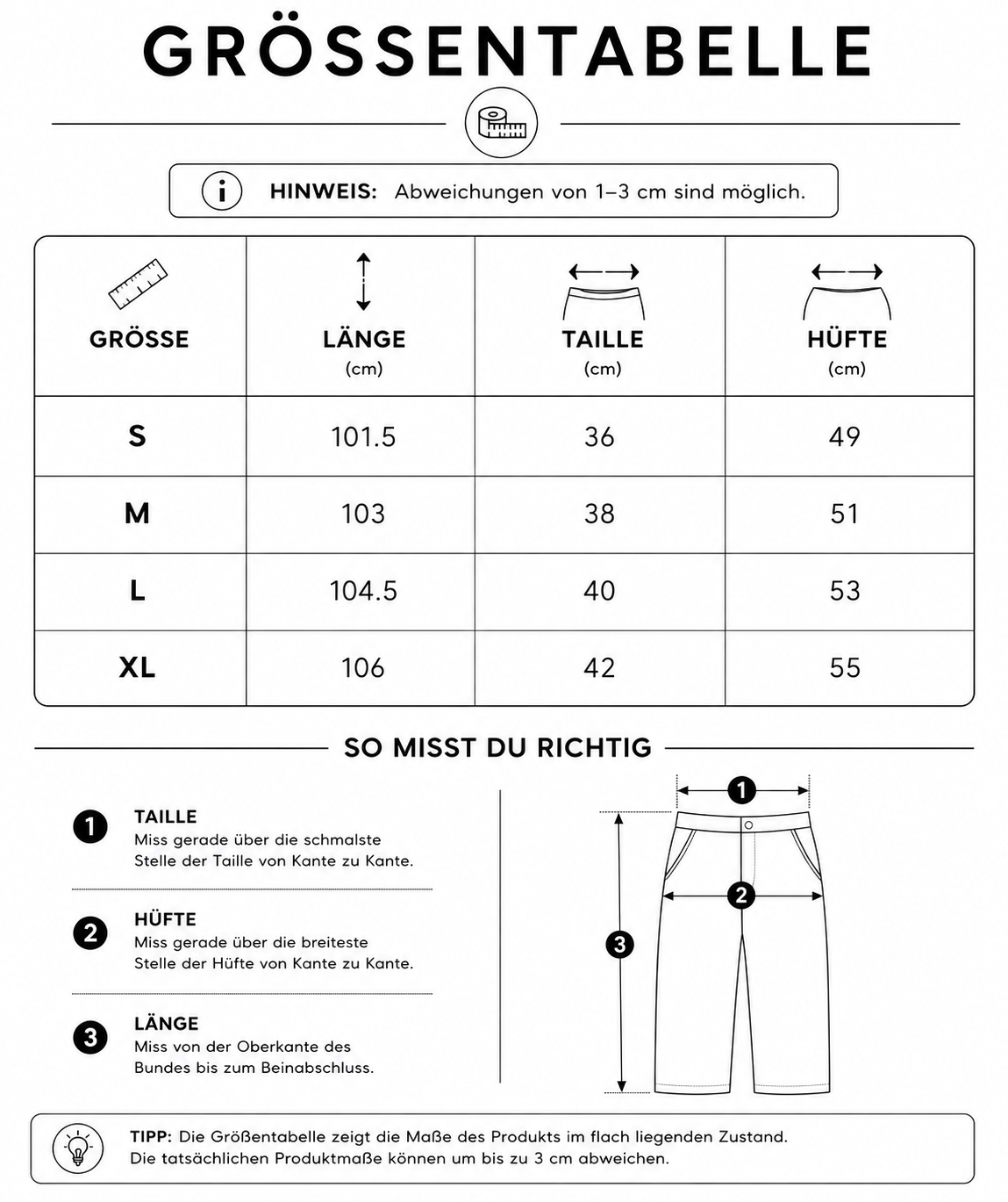 PIA BOLTE® Hose - Danger - PIA BOLTE® COUTURE