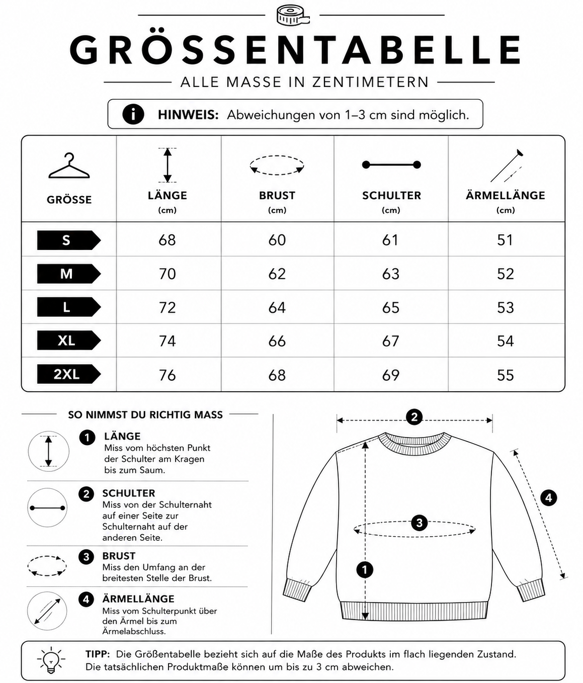 SWEATSHIRT Music Skull