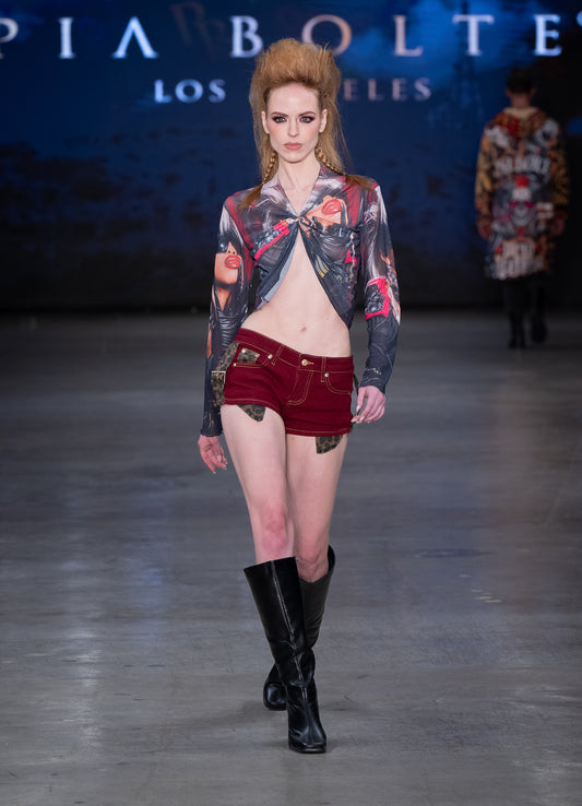 Women Mesh T-Shirt NYFW 2025 ᴸᴵᴹᴵᵀᴱᴰ