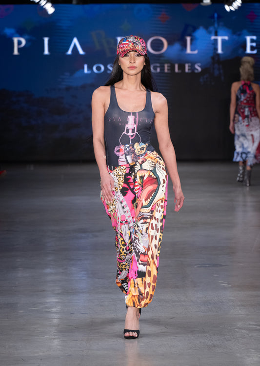 PIA BOLTE® Hose - Pink Tiger