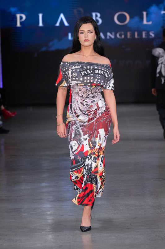 PIA BOLTE® Kleid - Wild Chain Queen