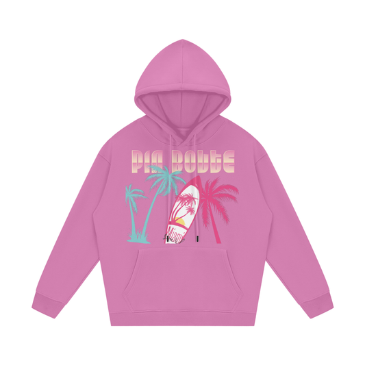 Fleece Hoodie Miami surfer ᴸᴵᴹᴵᵀᴱᴰ