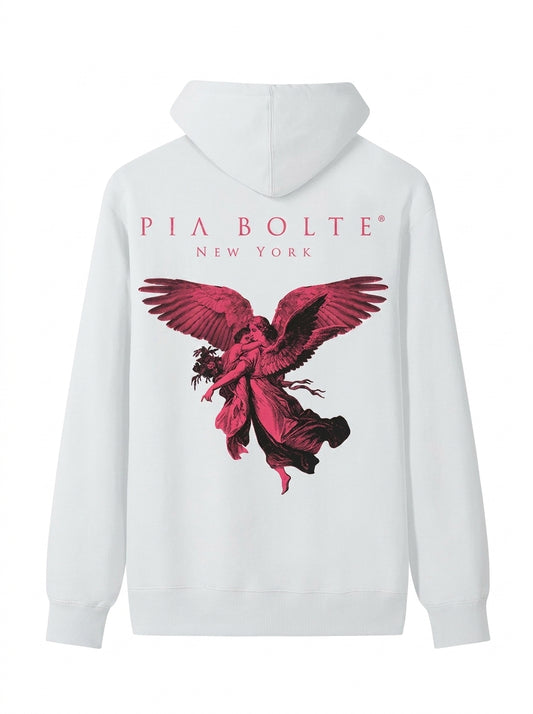 PIA BOLTE® Hoodie - Angel white pink - PIA BOLTE® COUTURE