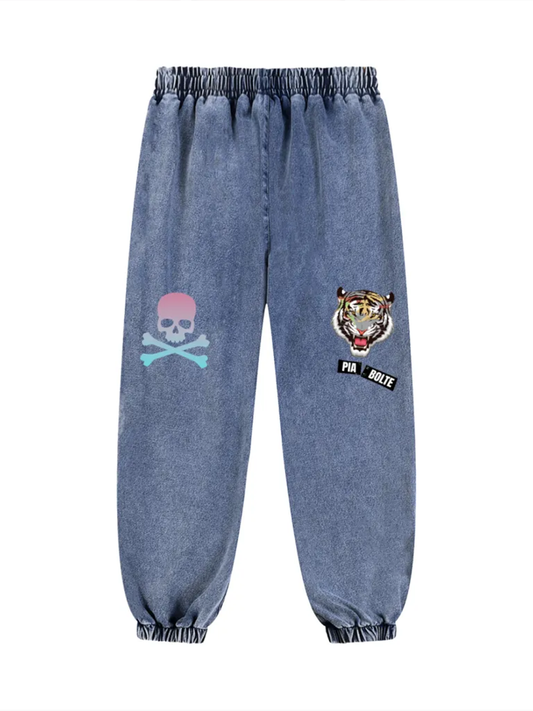 PIA BOLTE® SWEATPANTS Jeans– Snow Wash Wild NYC