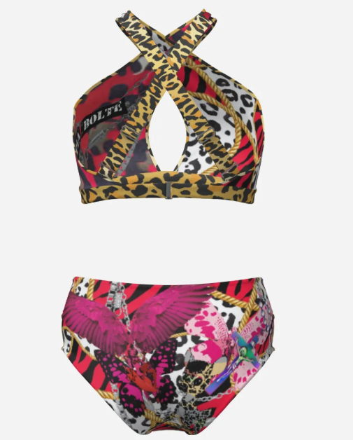PIA BOLTE® Bikini Red Clash