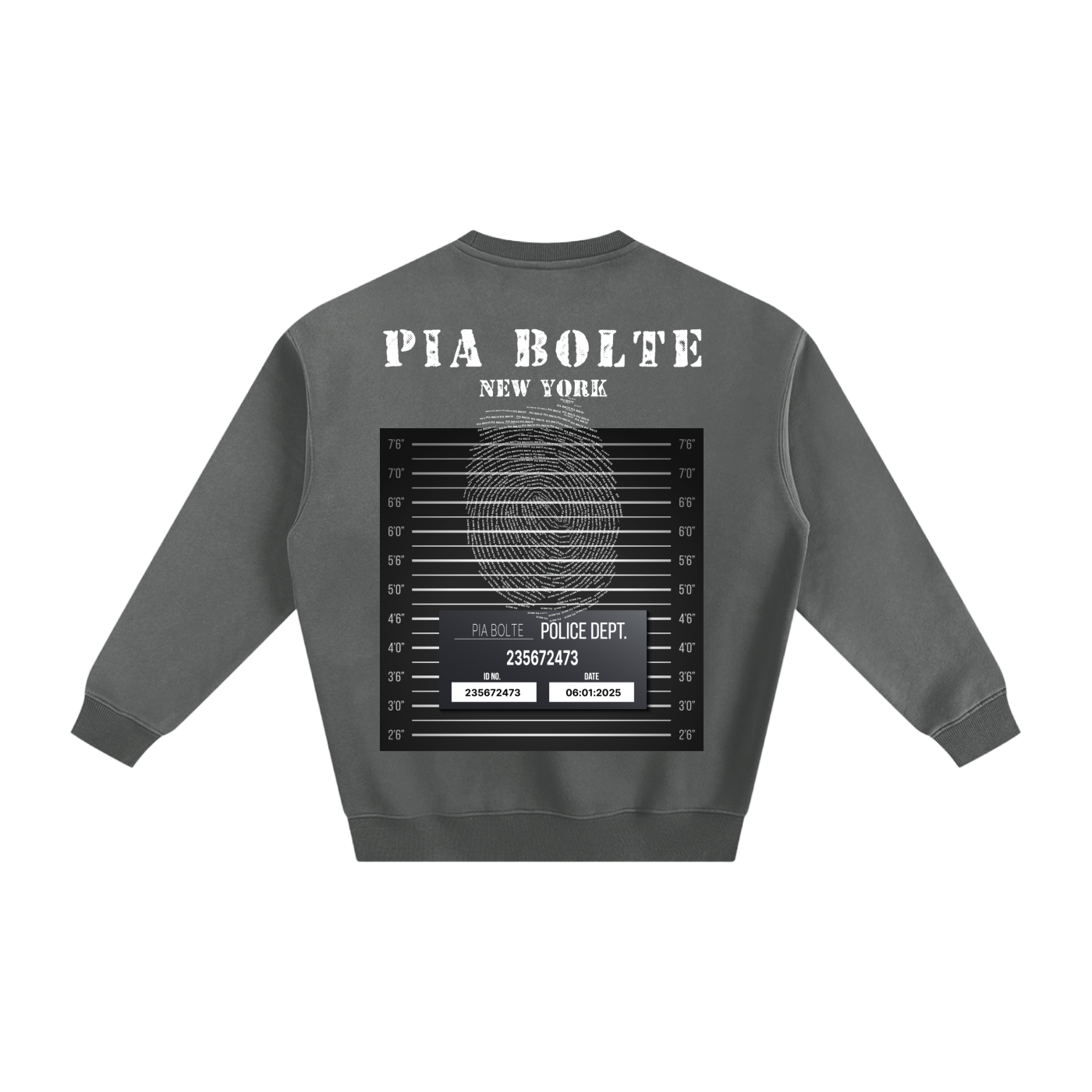 SWEATSHIRT Prisoner Rockstar Fleeced ʟɪᴍɪᴛᴇᴅ