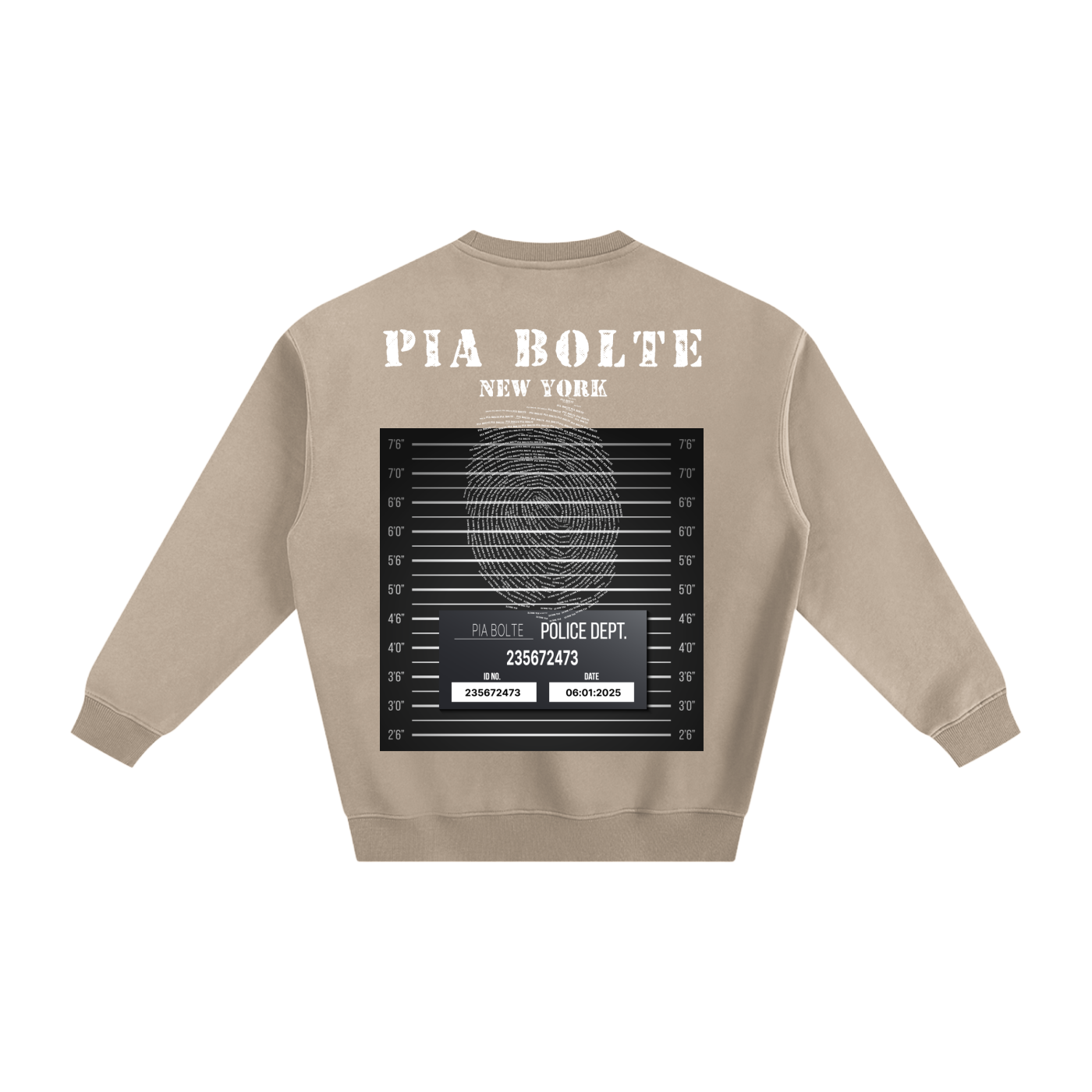 SWEATSHIRT Prisoner Rockstar Fleeced ʟɪᴍɪᴛᴇᴅ