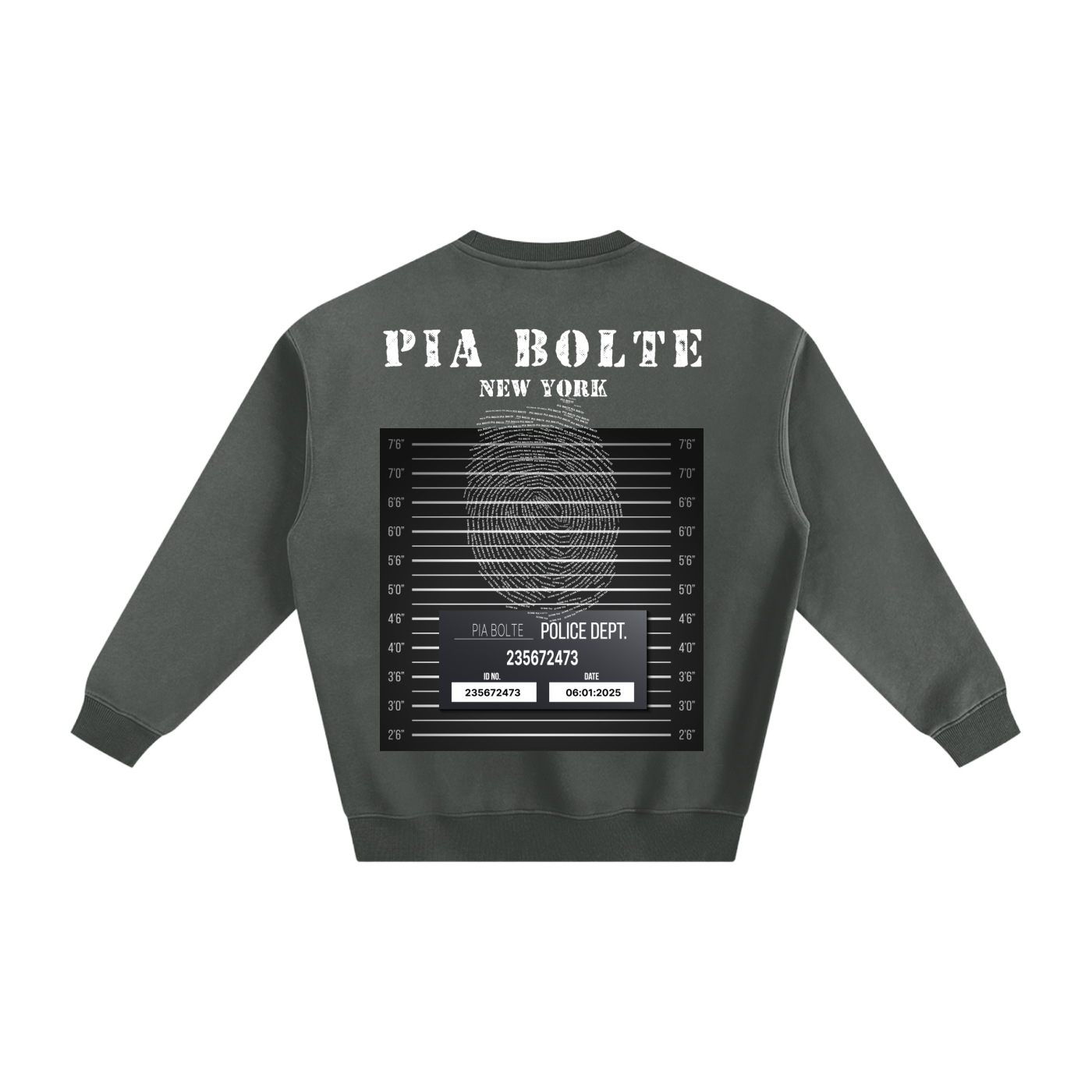 SWEATSHIRT Prisoner Rockstar Fleeced ʟɪᴍɪᴛᴇᴅ