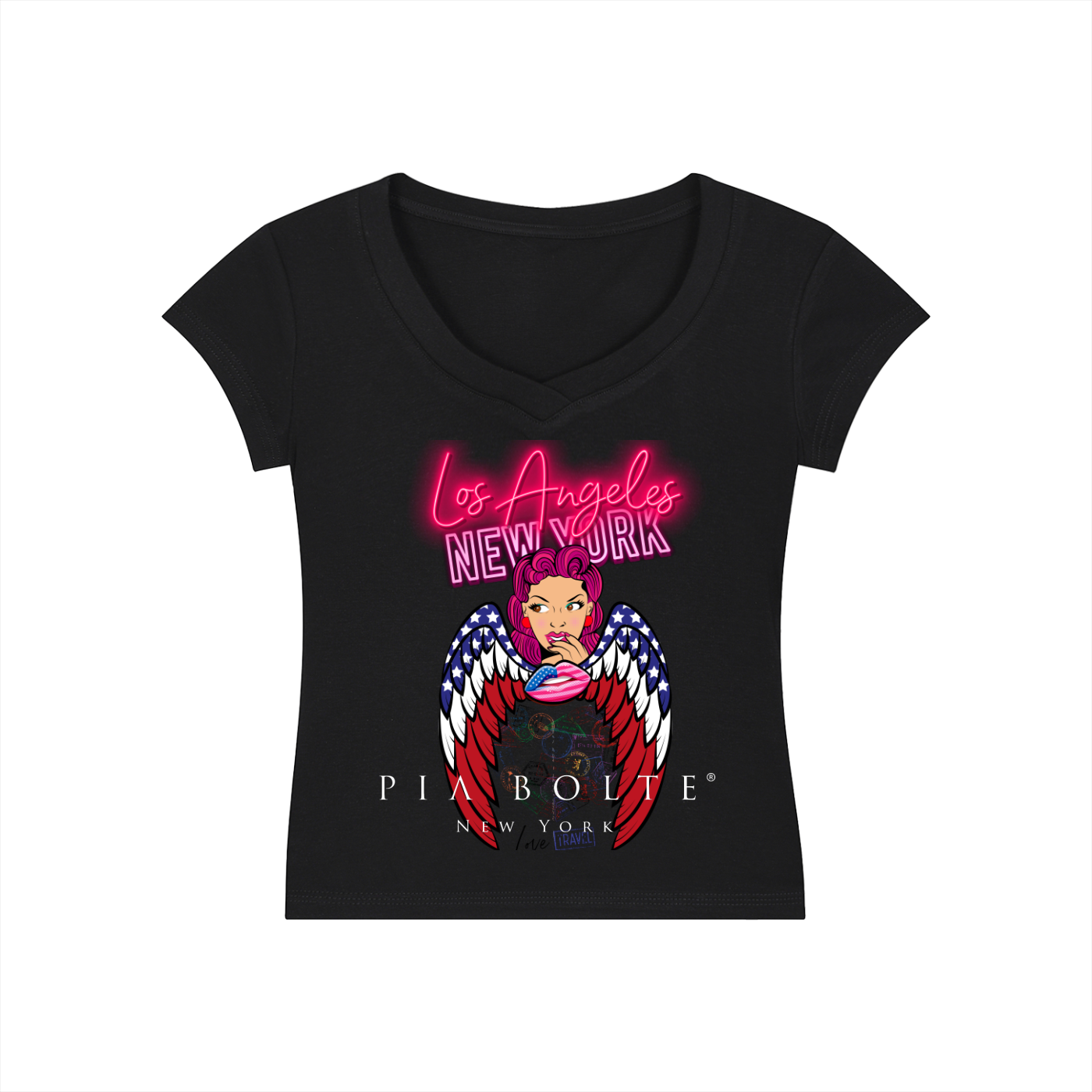 PIA BOLTE® T-Shirt - American Angel