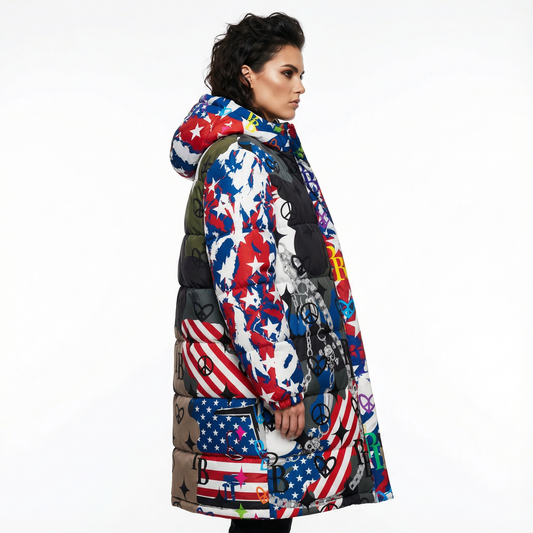 PIA BOLTE® Winter Mantel – EAGLE USA Camouflage Unisex