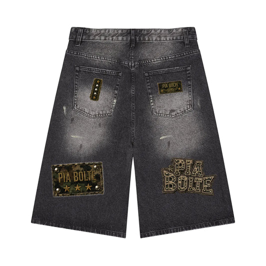 PIA BOLTE® 1977 Vintage Denim Shorts – Rebel Heritage Edition