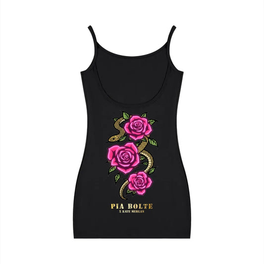 PIA BOLTE® Midnight Kiss Roses Dress – Kate Merlan Edition - PIA BOLTE® COUTURE