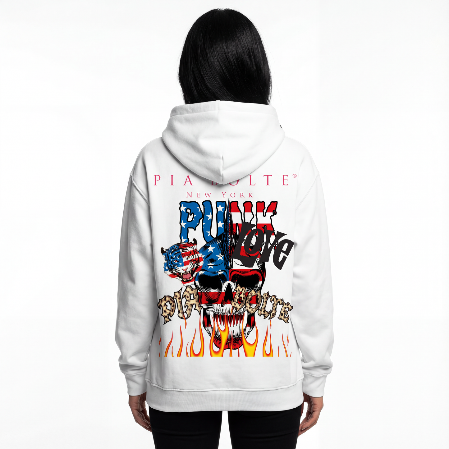 PIA BOLTE® OVERSIZED HOODIE – Punk America