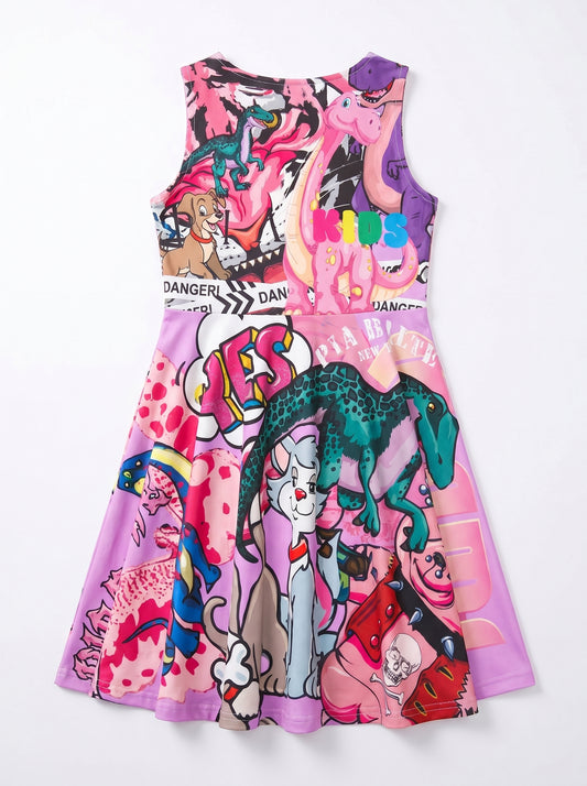 Girls Dress Cute Animals - PIA BOLTE® COUTURE
