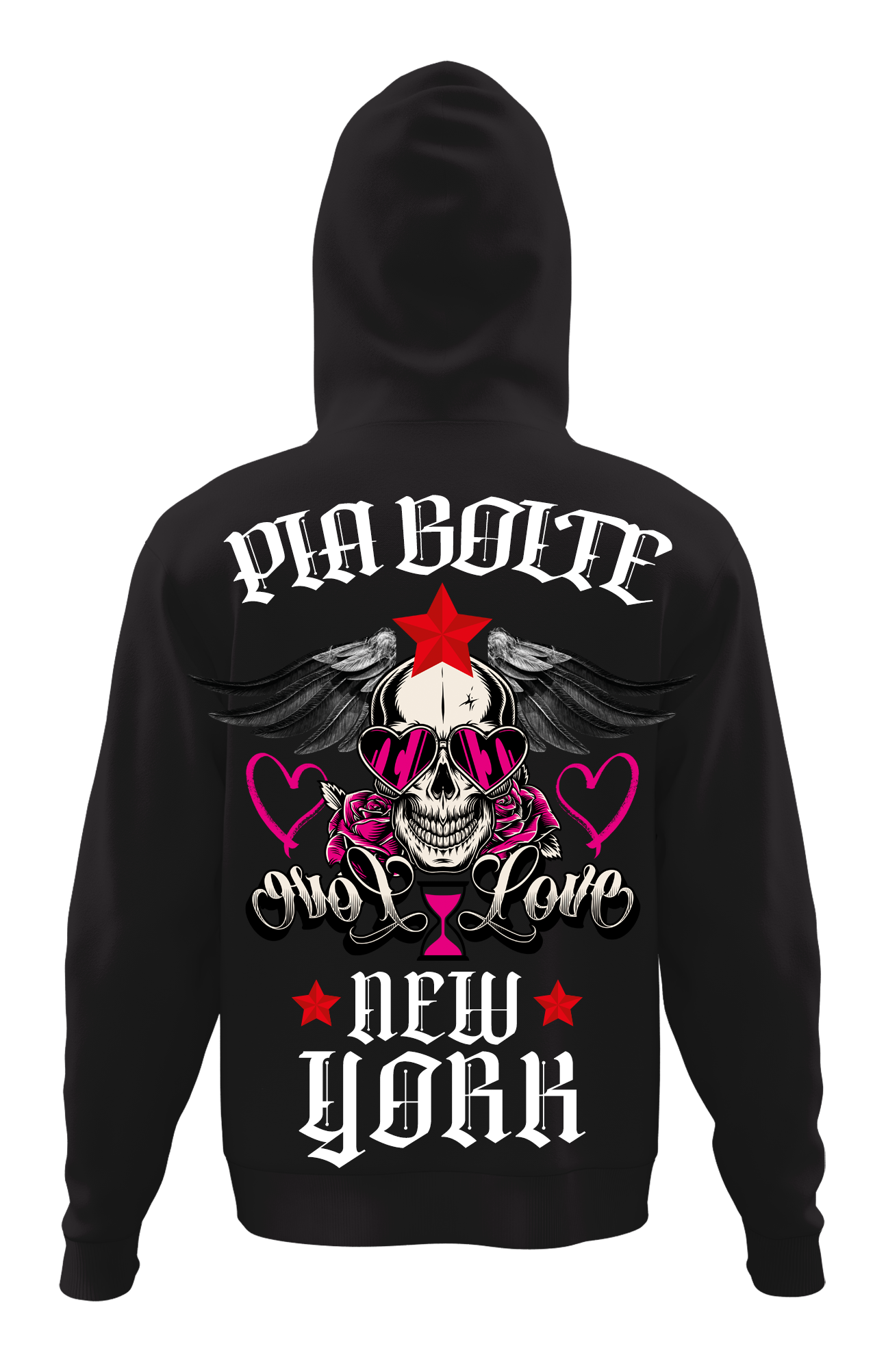 Hoodie SKULL LOVE (woman & men)