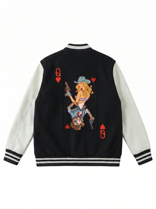 PIA BOLTE® College-Jacke - Cowgirl Card Queen - PIA BOLTE® COUTURE