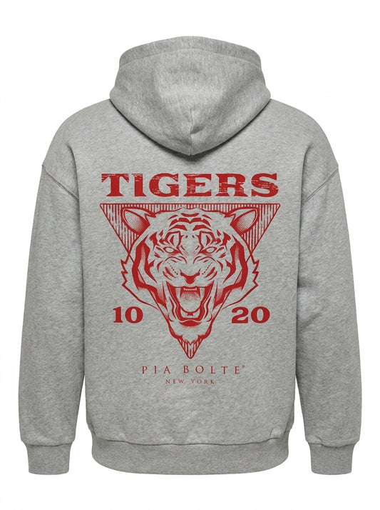 PIA BOLTE® Hoodie - Grey Tiger