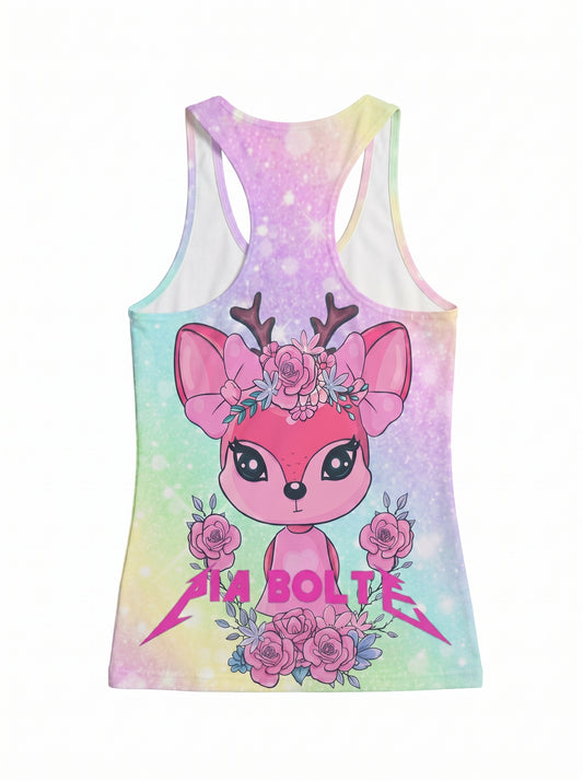 PIA BOLTE® “Unicorn Riot” Tanktop – Rainbow Fantasy Drop