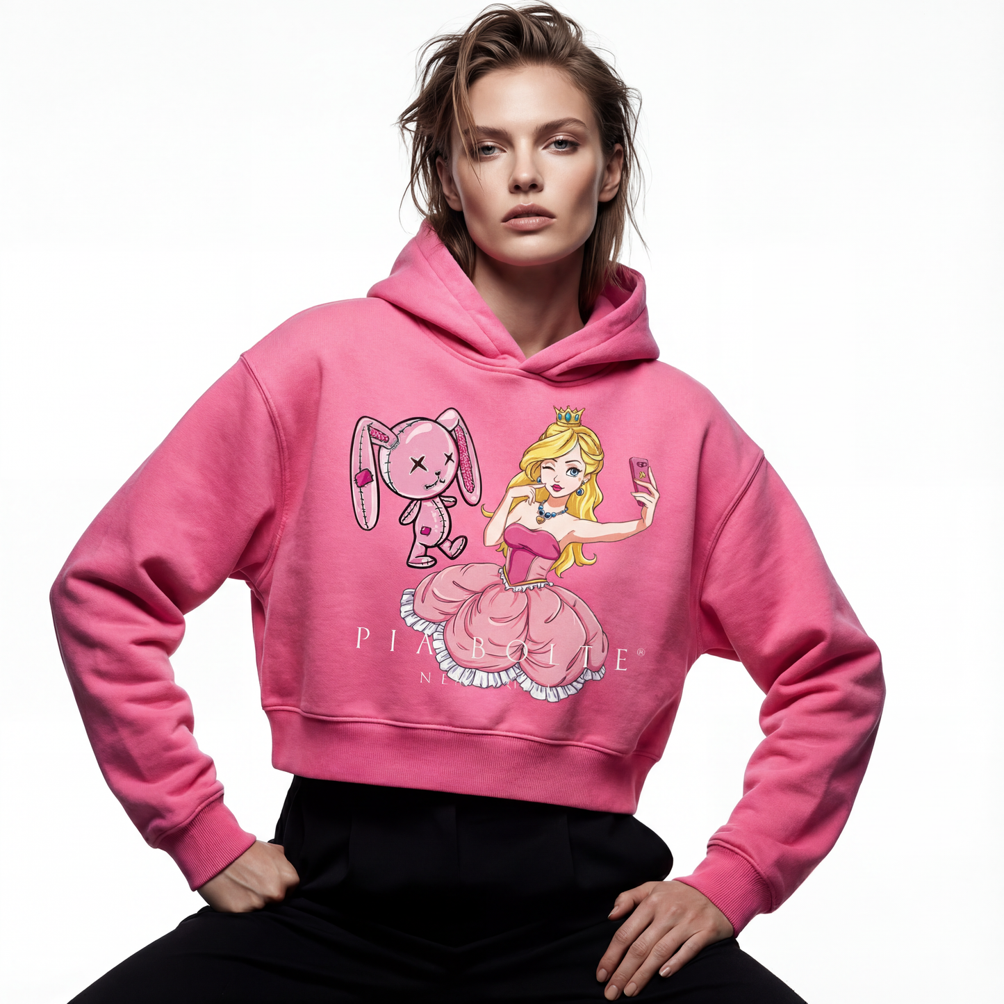 PIA BOLTE® HOODIE – Princess Style CROP