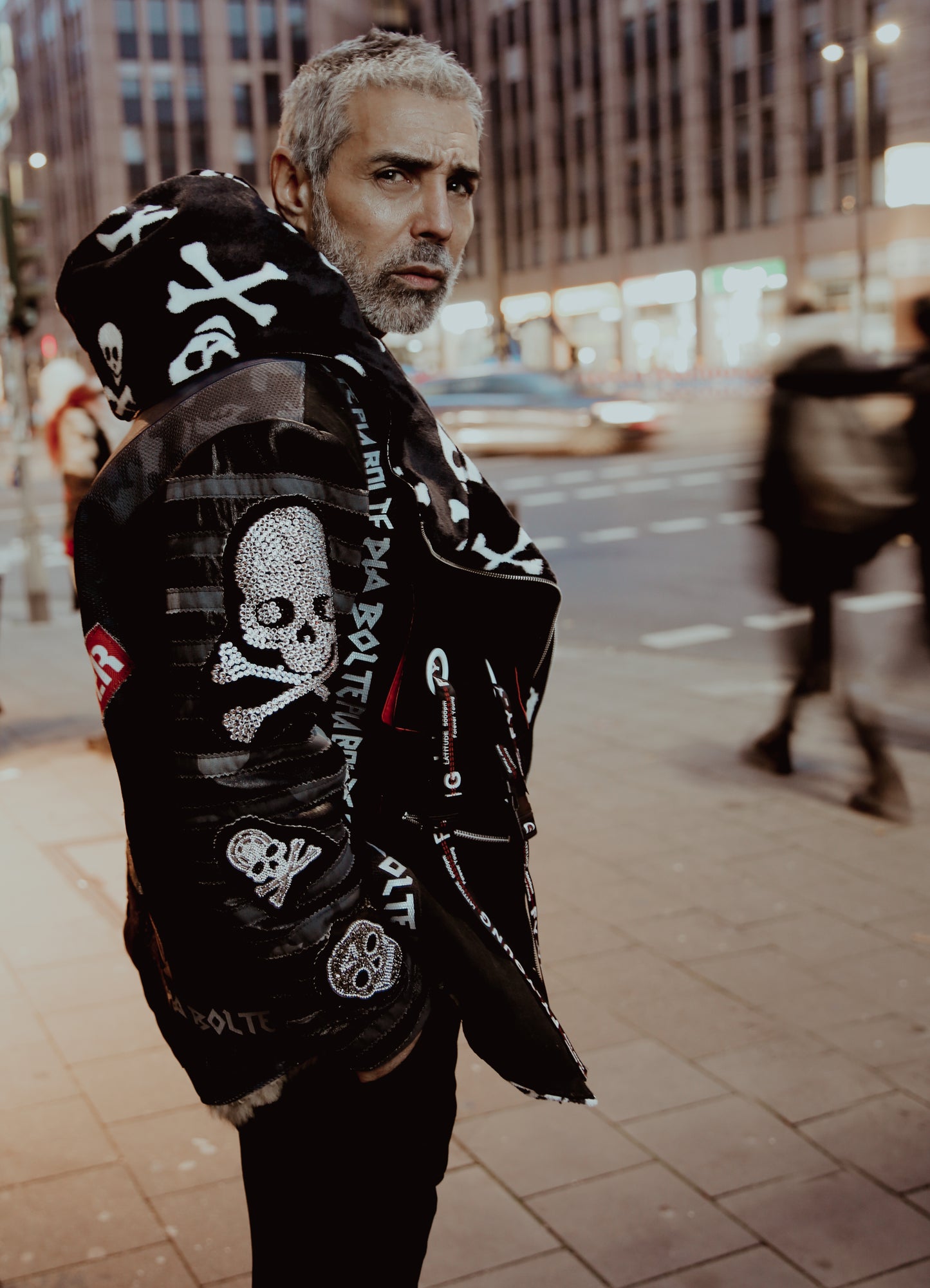 PIA BOLTE MEN Skull Parker