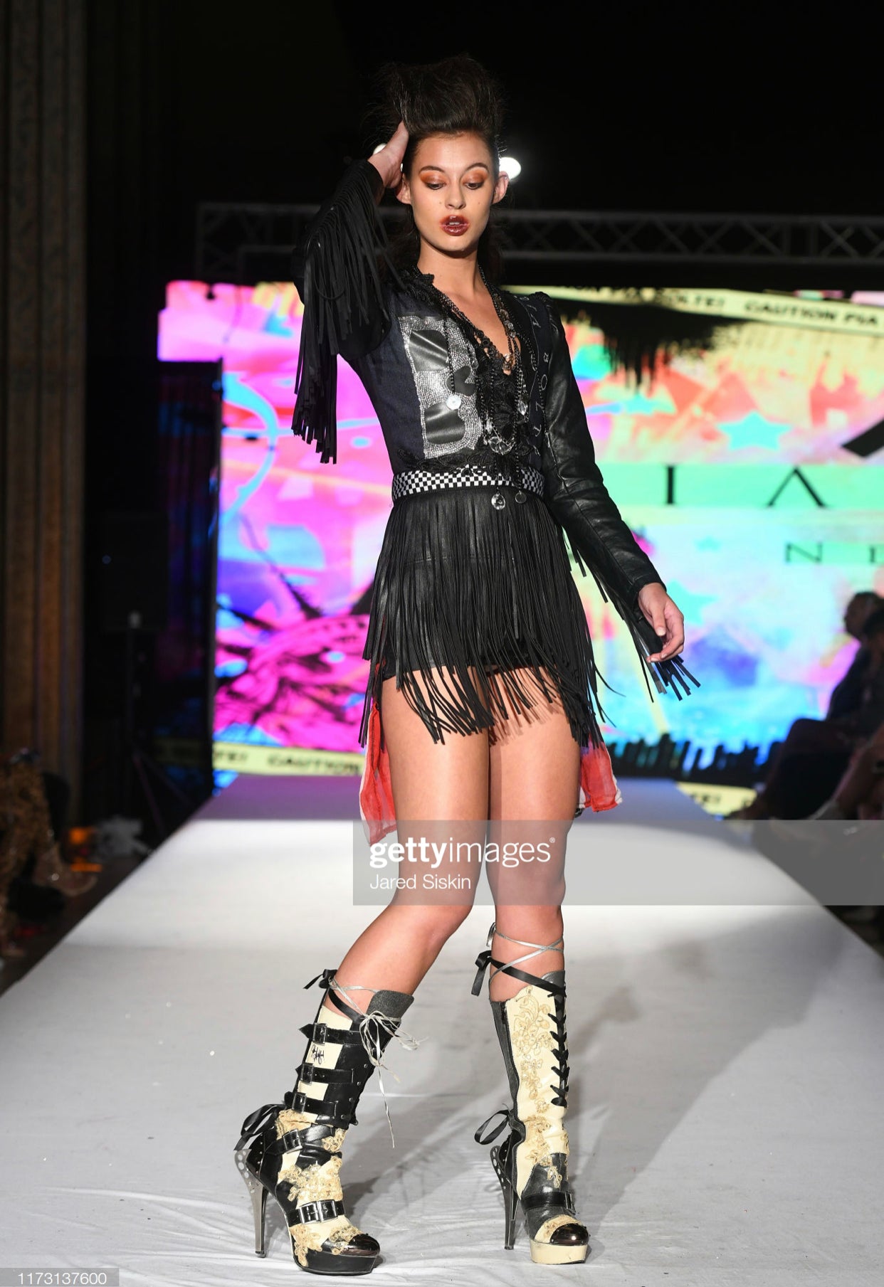 PIA BOLTE ® NYFW 2020 DRESS SKULL - PIA BOLTE® COUTURE